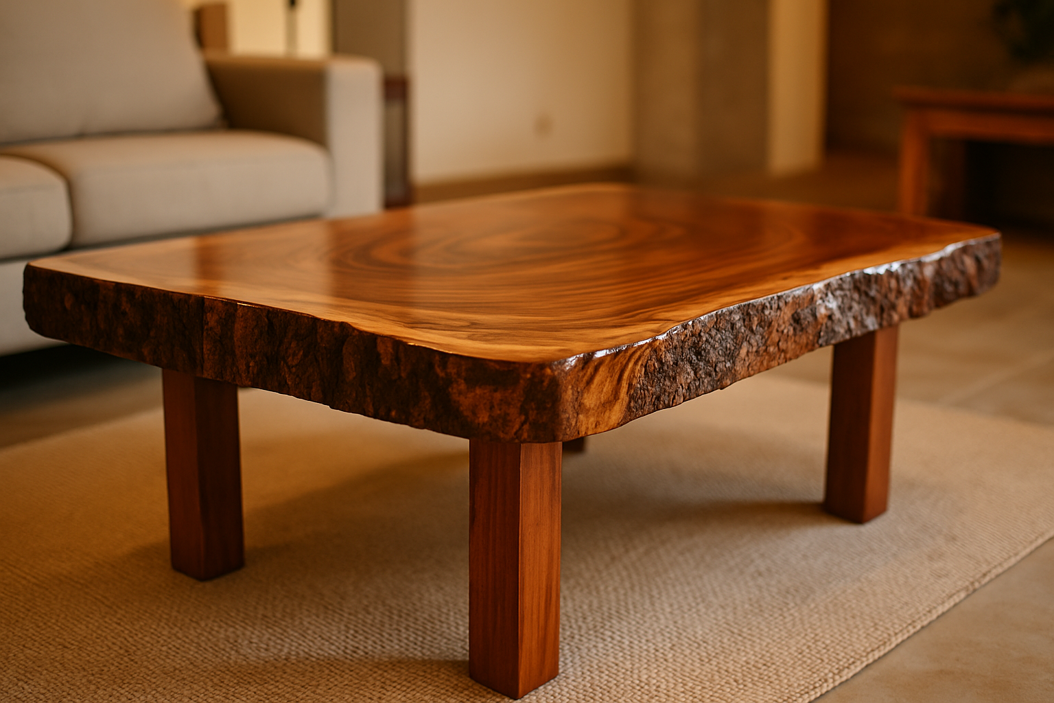 🌳 Muebles de madera de parota