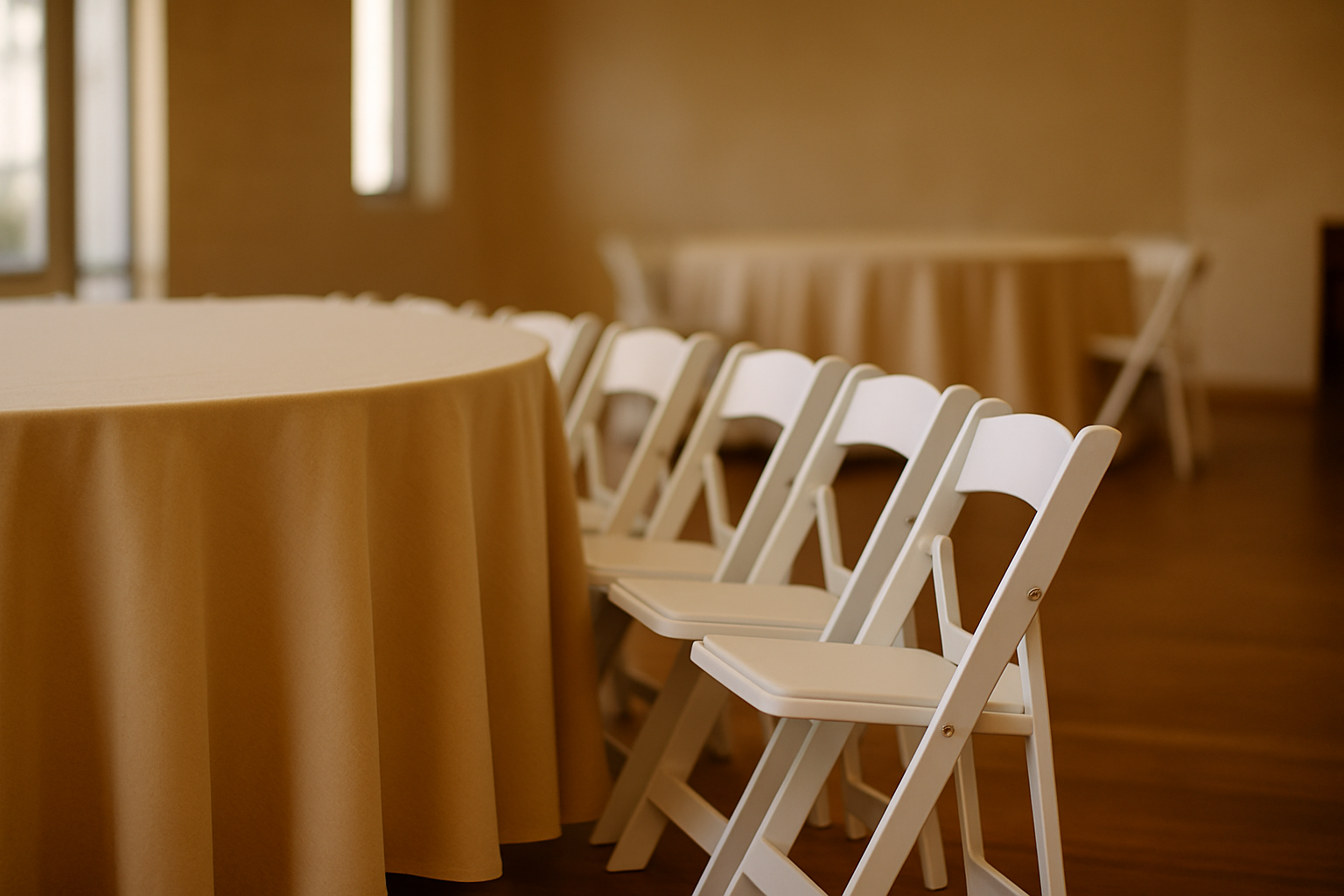 🎉 Renta de sillas y mesas para eventos
